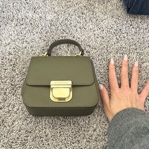 Michael Kors Sage Green Mini Bag